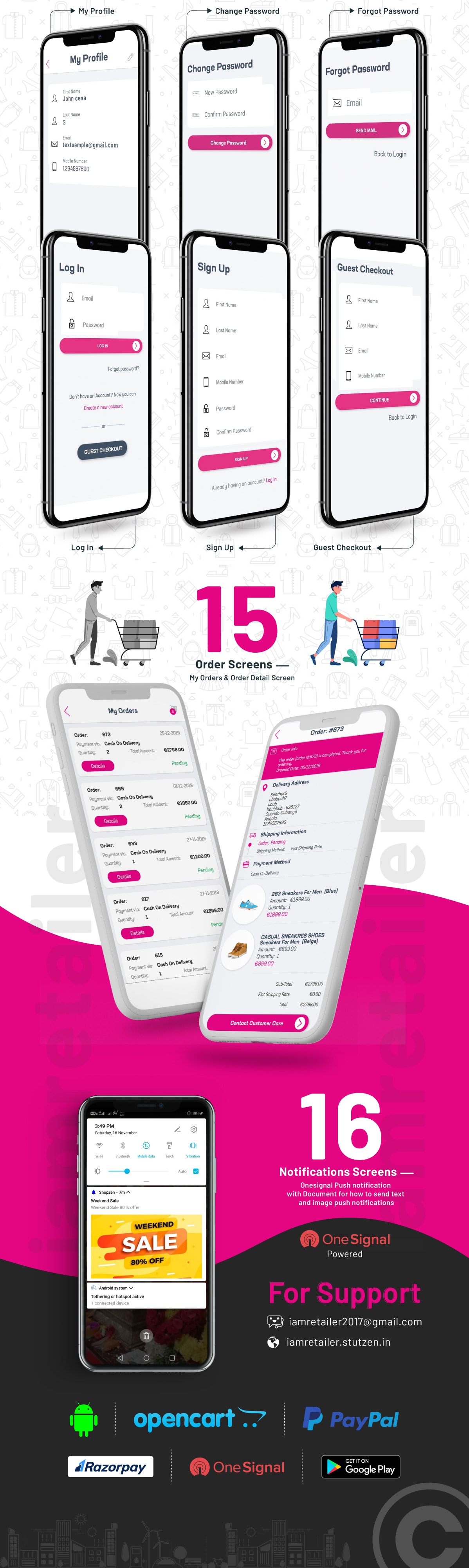 i.am.retailer - Android Shopping App powered by Opencart - 10