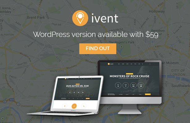 iVent Multipurpose Event WordPress Theme