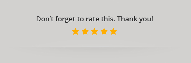 Don't Forget To Rate!