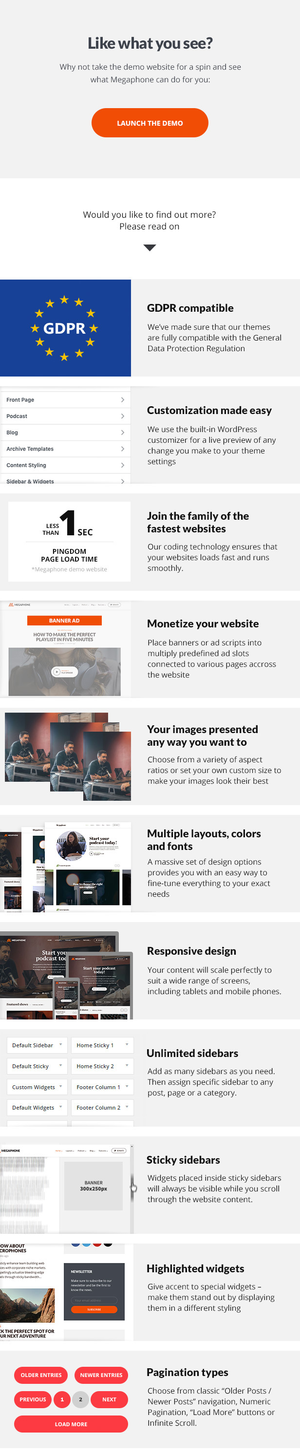 Megaphone WordPress Theme