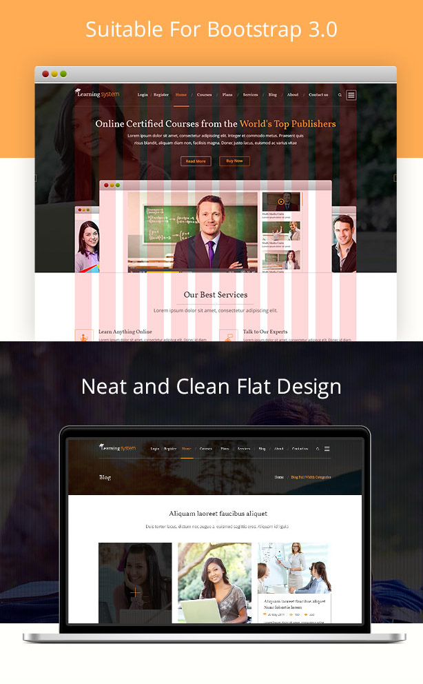 Learning System PSD Template - 16