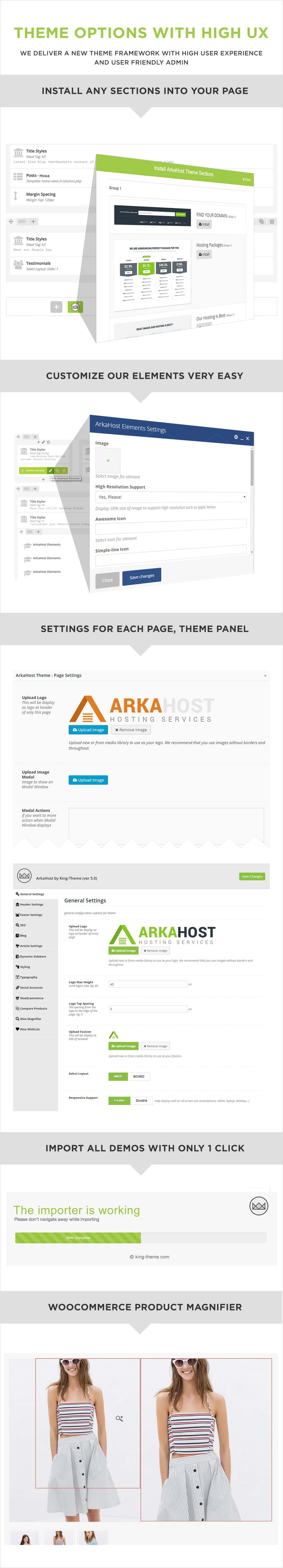 ArkaHost WordPress Hosting Theme Description 7