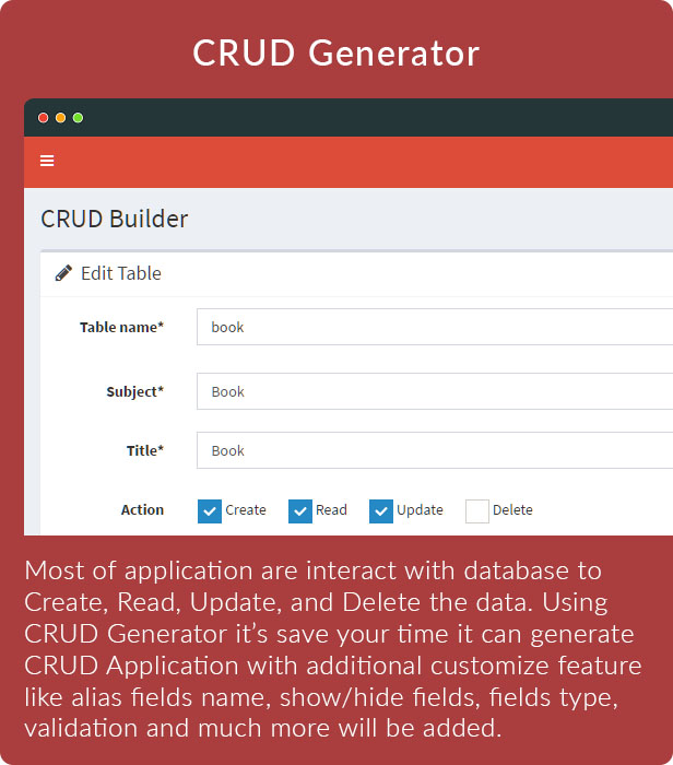 myIgniter - Admin CRUD and Page Generator - 2