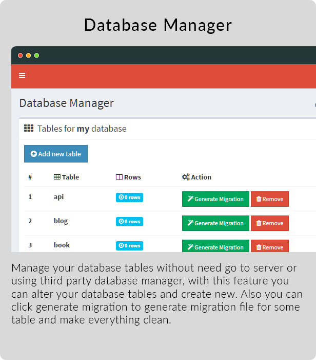 myIgniter - Admin CRUD and Page Generator - 4