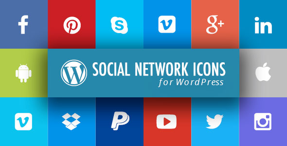 WordPress Social Network Icons Plugin with Layout Builder - 6