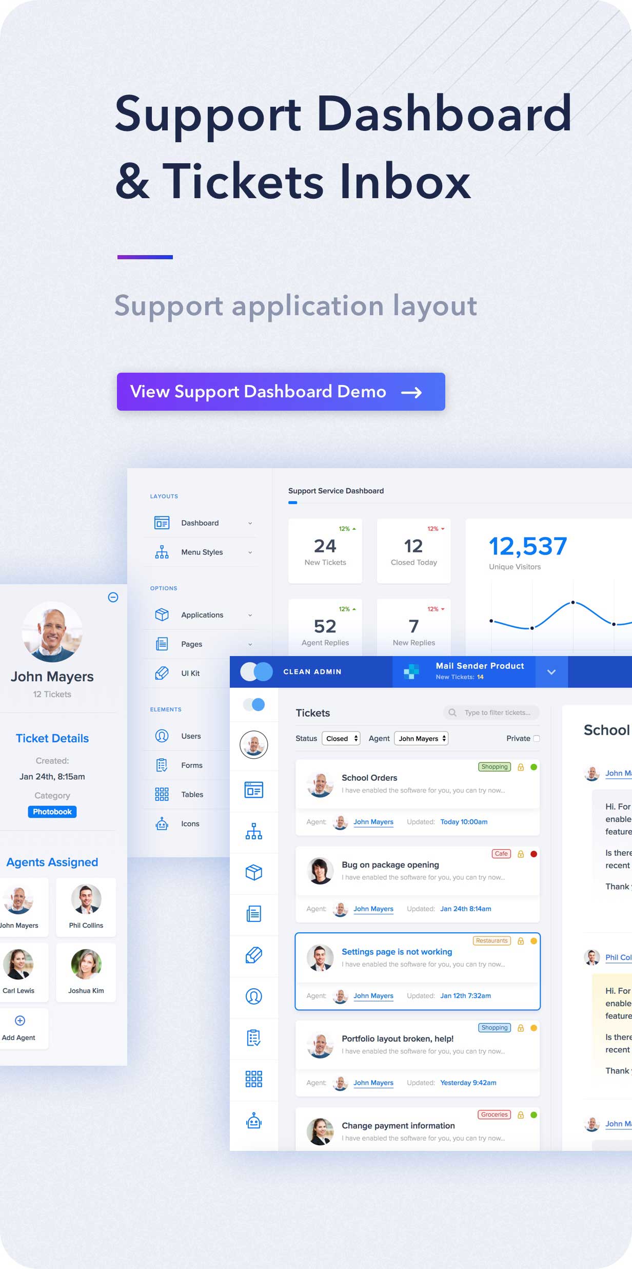 Light Admin - Clean Bootstrap 4 Dashboard HTML Template - 5