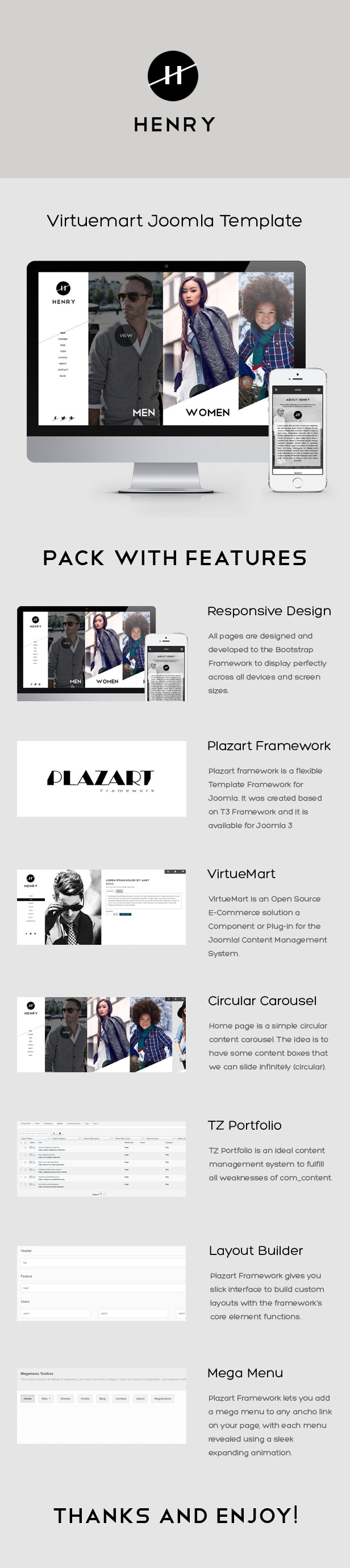 Henry - VirtueMart Joomla Template - 2