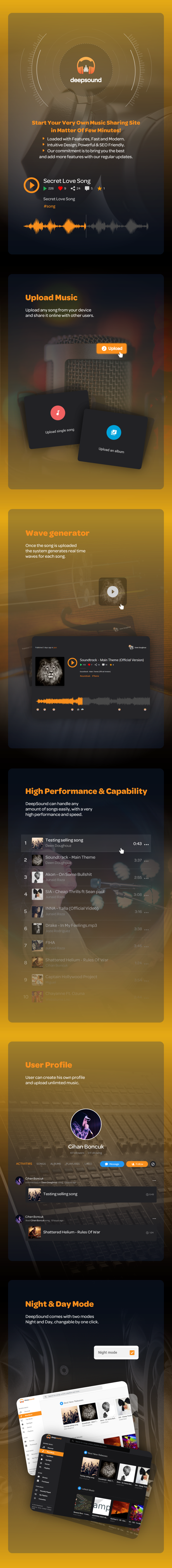 DeepSound - The Ultimate PHP Music Sharing Platform - 5