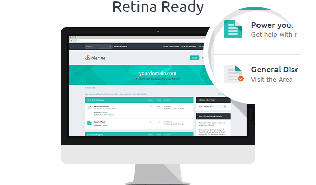 Marina — Responsive & Retina Ready phpBB3 Theme - 2