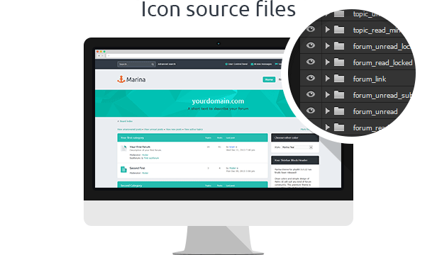 Marina — Responsive & Retina Ready phpBB3 Theme - 6