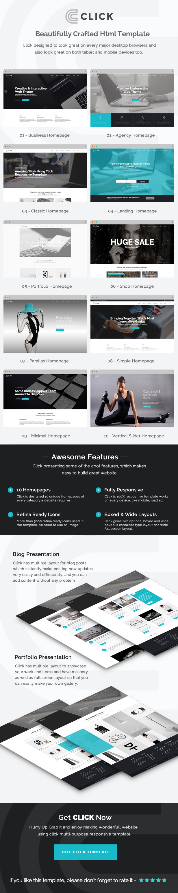 Click - Multi-Purpose Responsive Drupal 8.7 Theme - 1