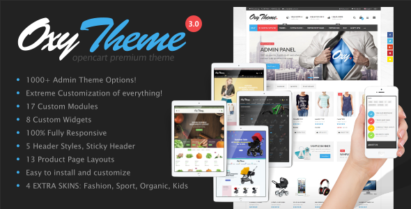 UP! - Multi-Purpose Responsive OpenCart 3 Theme - 1