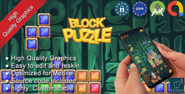 Block Puzzle Jewel (Facebook Ads + Android Studio) - 9