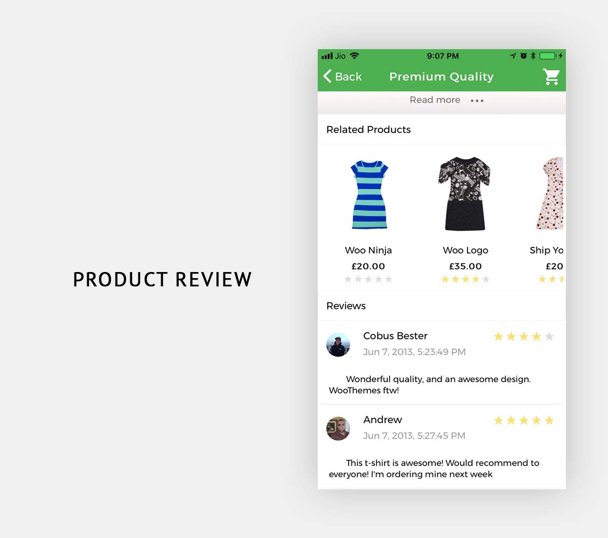 Woocommerce Mobile App Premium Theme Ionic 3 - 13