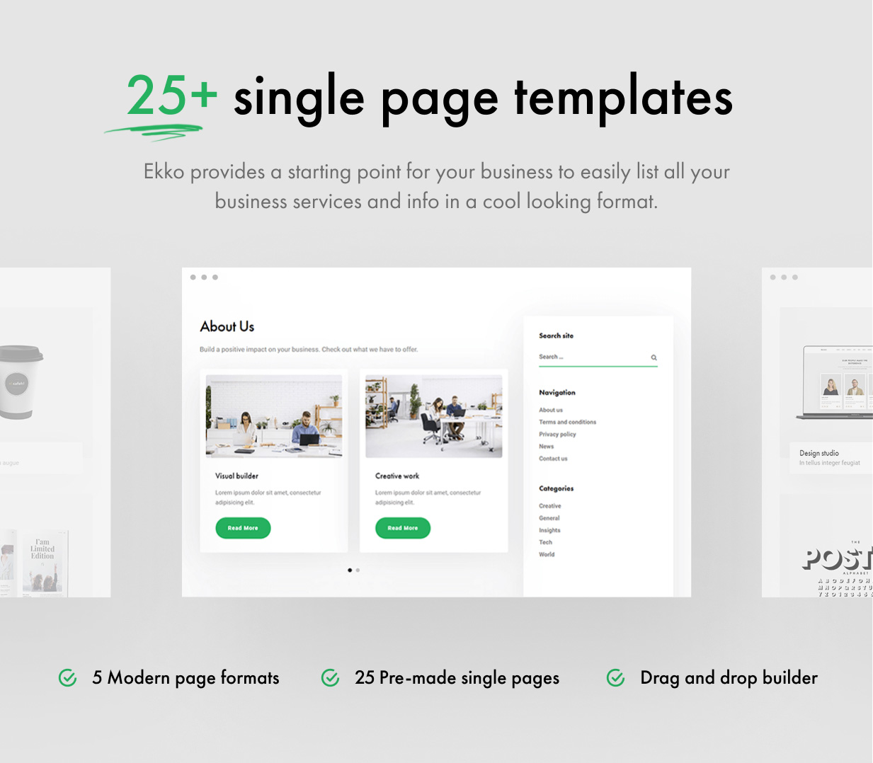 Ekko - Multi-Purpose WordPress Theme with Page Builder - 13