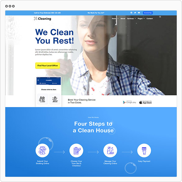 Cleaning - Small Business Template Kit - 1