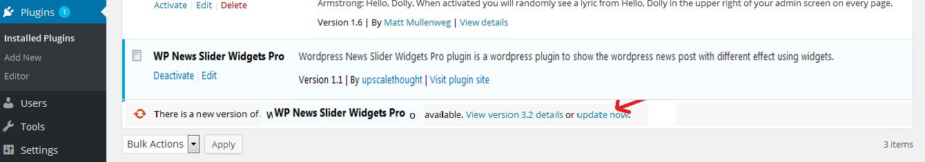 WP News Slider Widgets Pro - 4