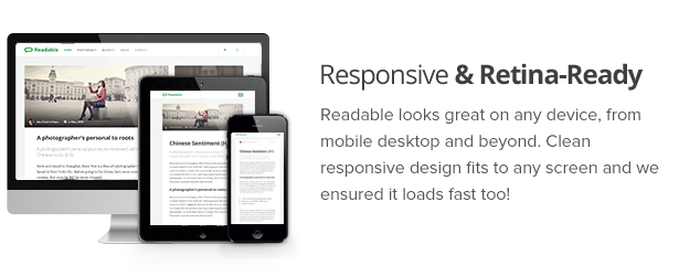 Readable - Blogging WordPress Theme Focused on Readability - 1