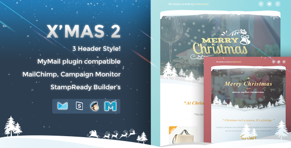 X'mas - Responsive Email Template - 4