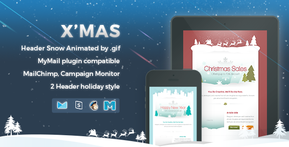 X'mas - Responsive Email Template - 5