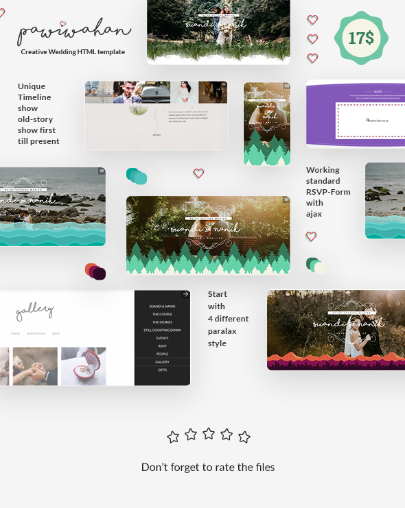 Pawiwahan - Onepage Wedding HTML Template - 1