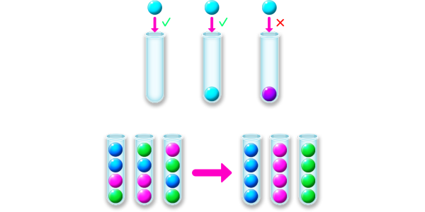 Bubble Sort made with Unity (Android, iOS, ..) - 1