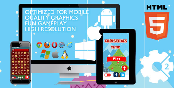 Christmas Time - HTML5 Game (Capx) - CodeCanyon Item for Sale