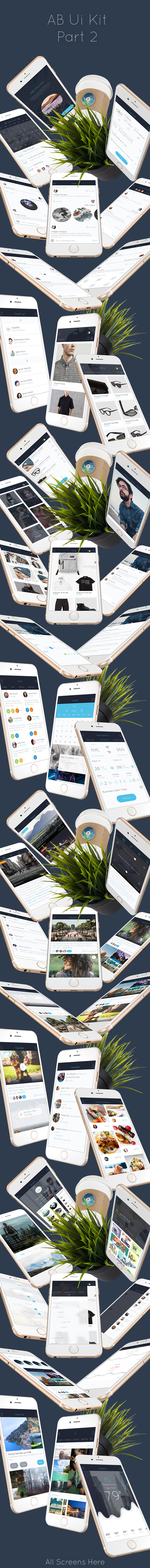 AB Part 2 - Mobile UI Kit - 1