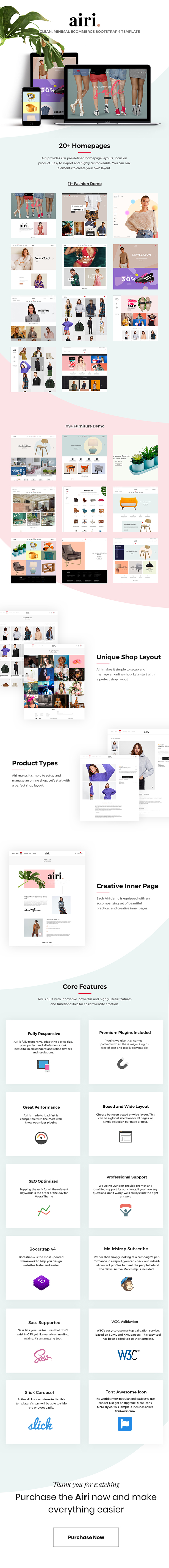 Minimal eCommerce Bootstrap 4 Template