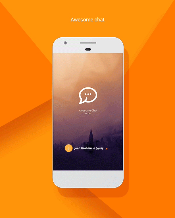 Awesome Chat - Android Firebase Real-time Mobile Application - 4