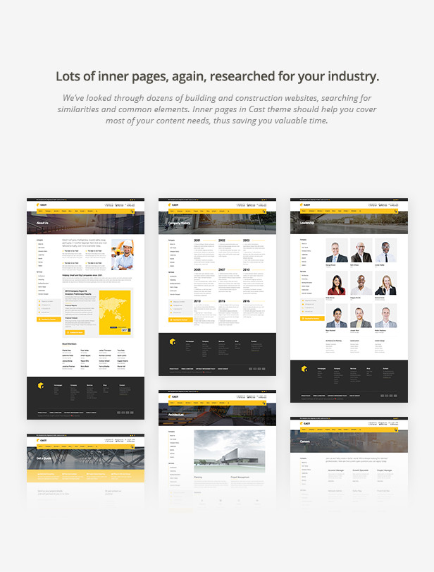 Cast - Construction & Building WordPress Theme - 2