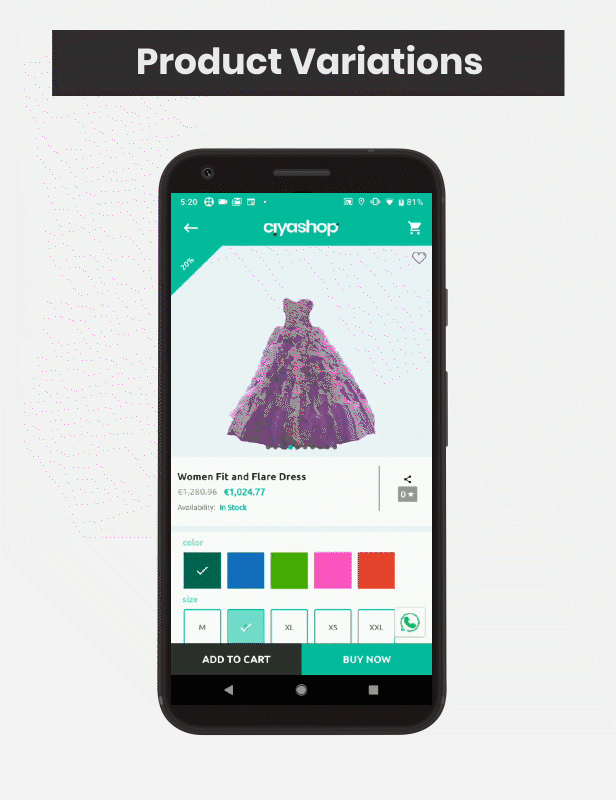 CiyaShop Native Android Application based on WooCommerce - 3