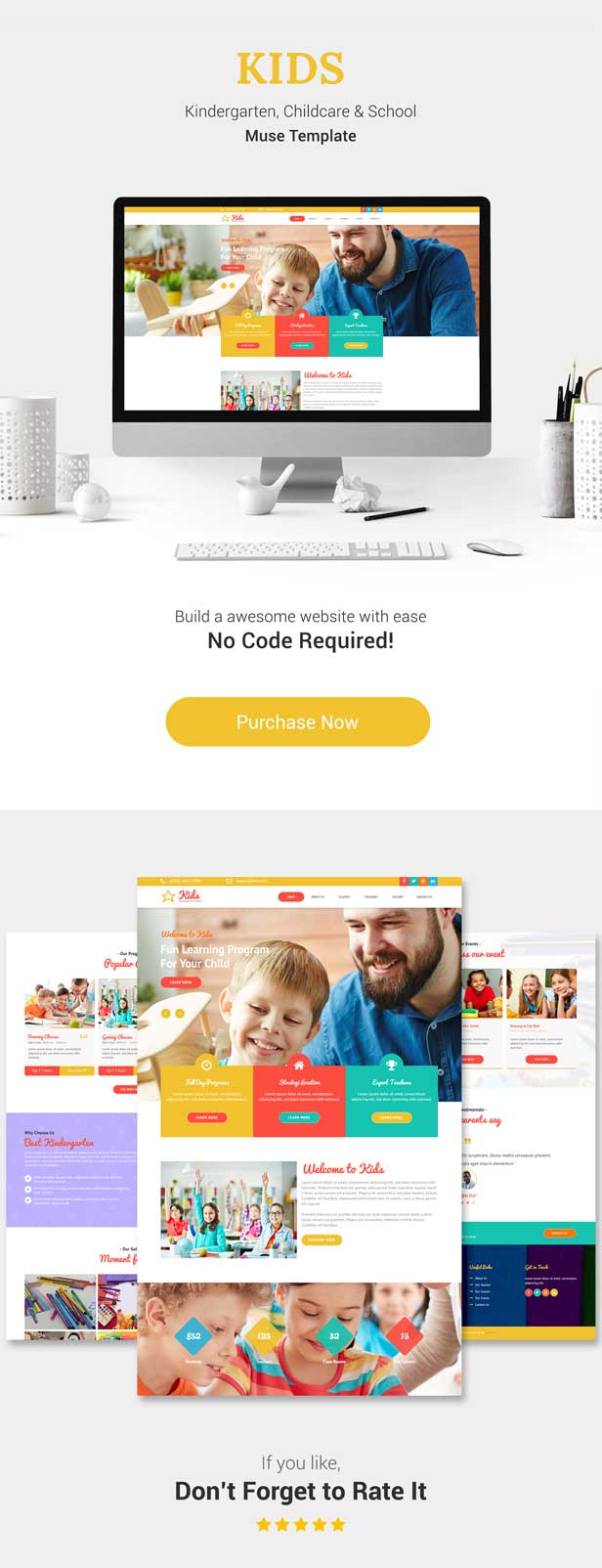 KIDS - Kindergarten and Child Care Muse Templates - 6