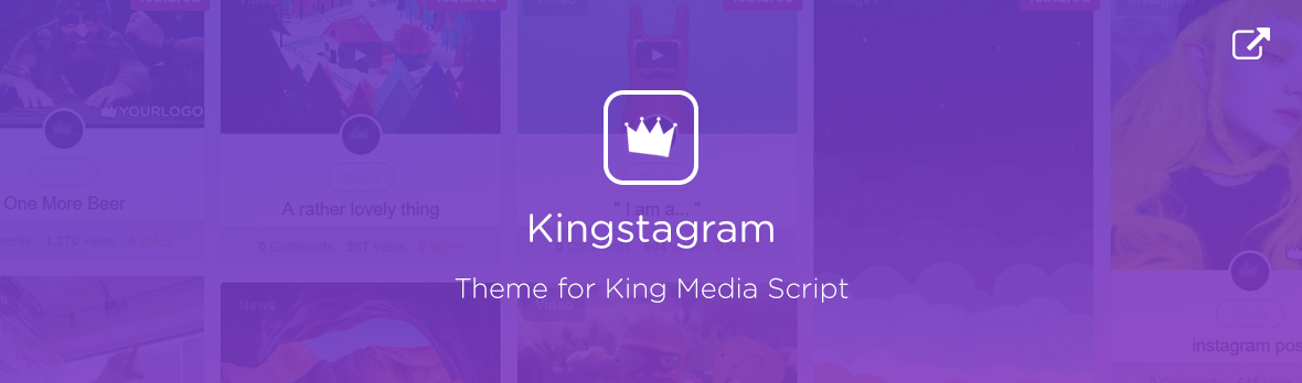 Kingstagram - King Media Viral Magazine Theme - 2