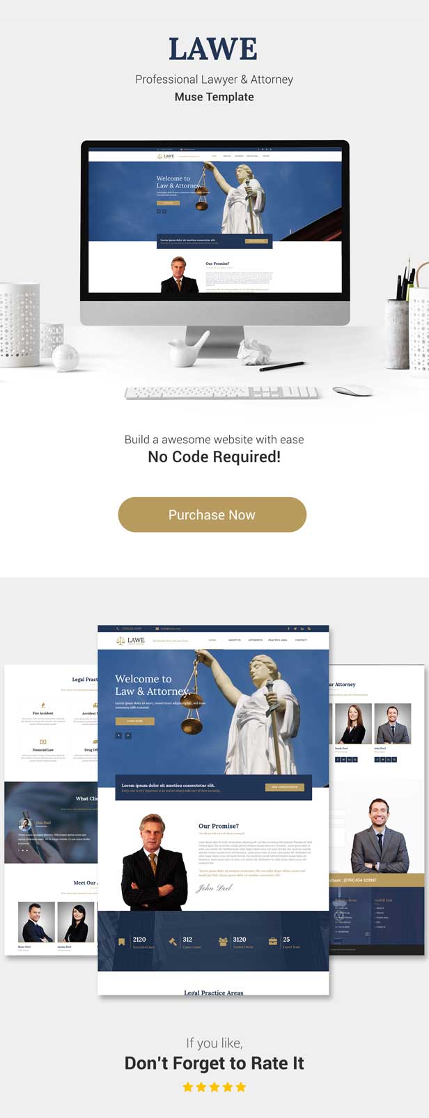 LAWE - Lawyer and Attorney Muse Template - 6