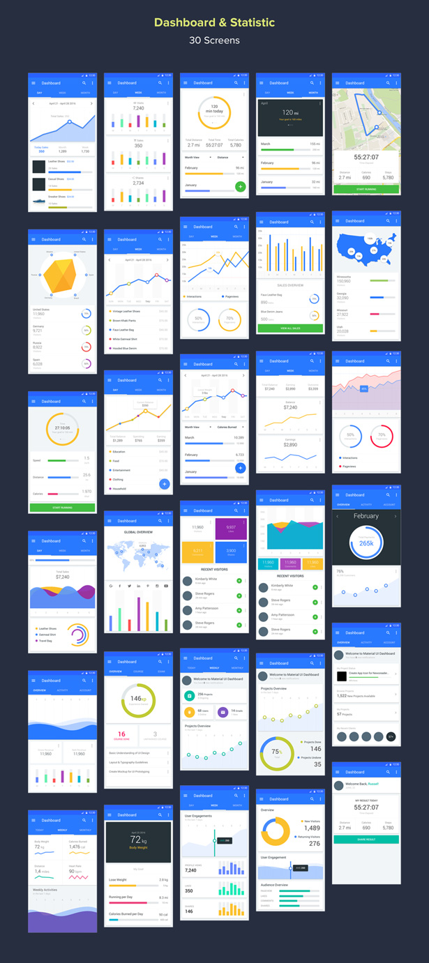 Material Design UI KIT - 300+ for Sketch - 3