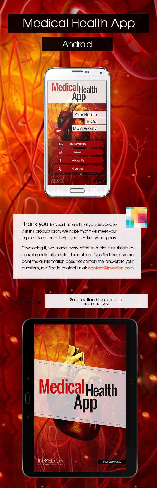 Medical Health App With CMS - Android - 2