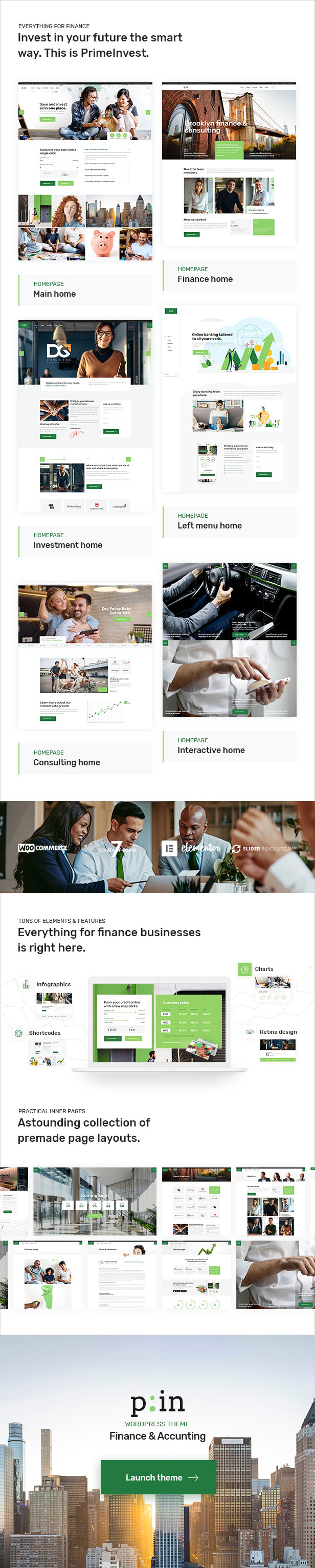 PrimeInvest - Finance WordPress Theme - 2