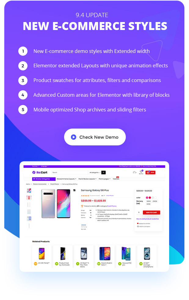 best woocommerce Elementor theme wordpress