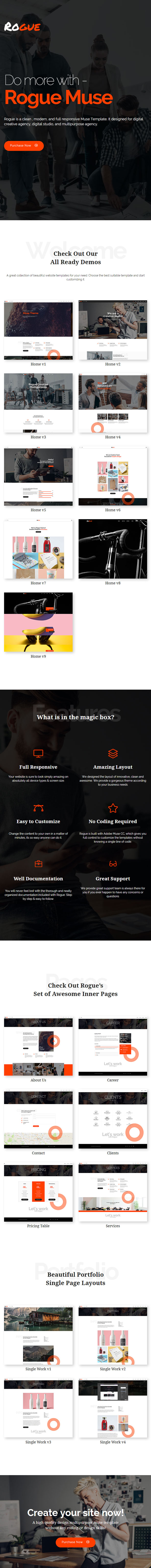 ROGUE - Creative Multi-purpose MUSE Template - 6