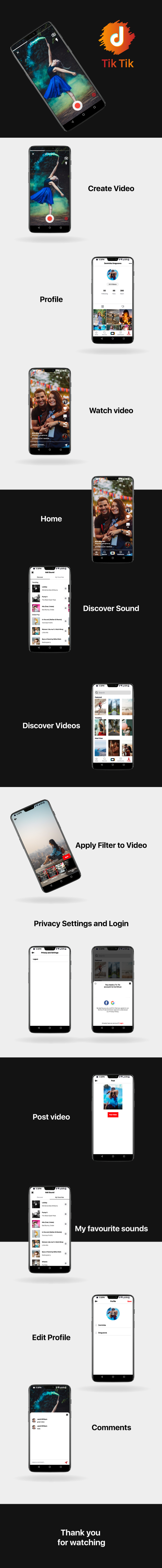 TicTic -  Android media app for creating and sharing short videos v2.4 - 4
