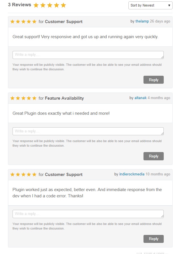 Reviews