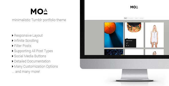 Twisting - Responsive Portfolio Tumblr Theme - 1