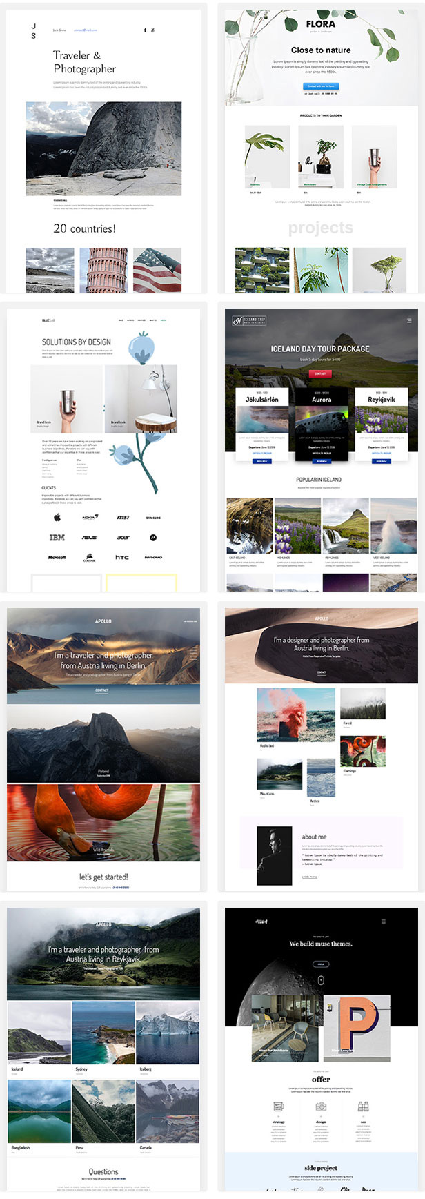 Responsive Adobe Muse Templates