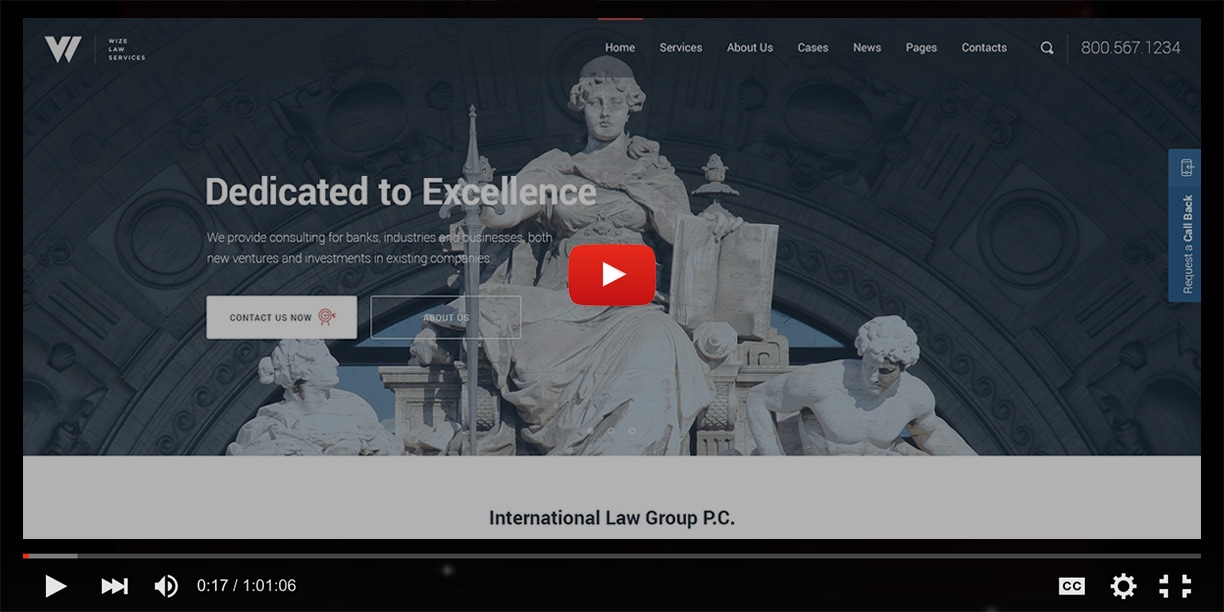 Law Services | Lawyer & Attorney Business WordPress - WizeLaw - 2