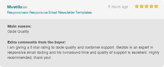Responsiveur Responsive Email Newsletter Templates - 4