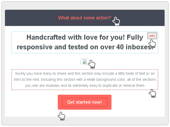 Responsiveur Responsive Email Newsletter Templates - 11