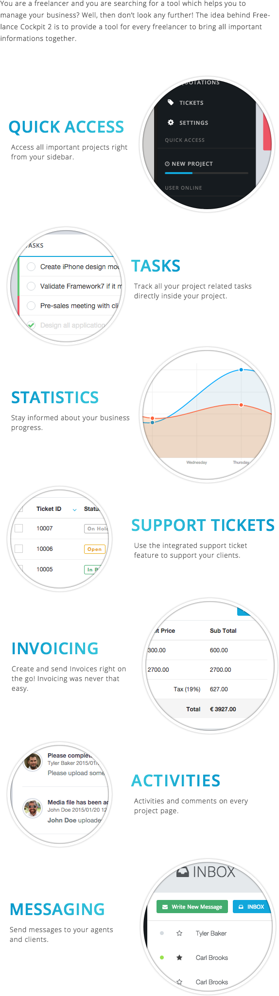 Freelance Cockpit 3 - Project Management and CRM - 3