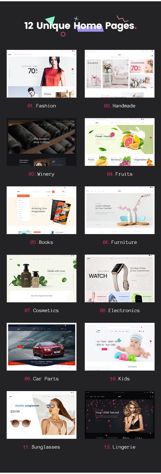 WooCommerce Multipurpose WordPress Theme - Yez - 2