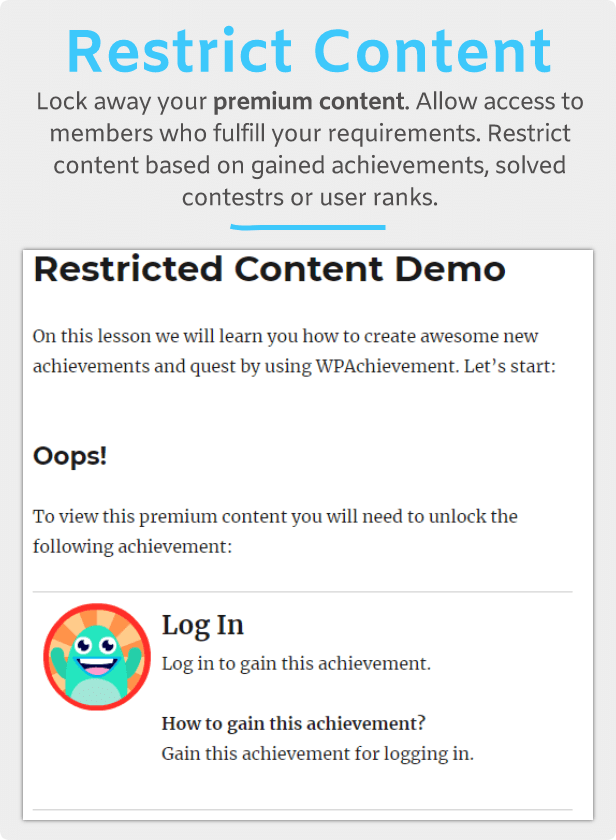 Restrict Content